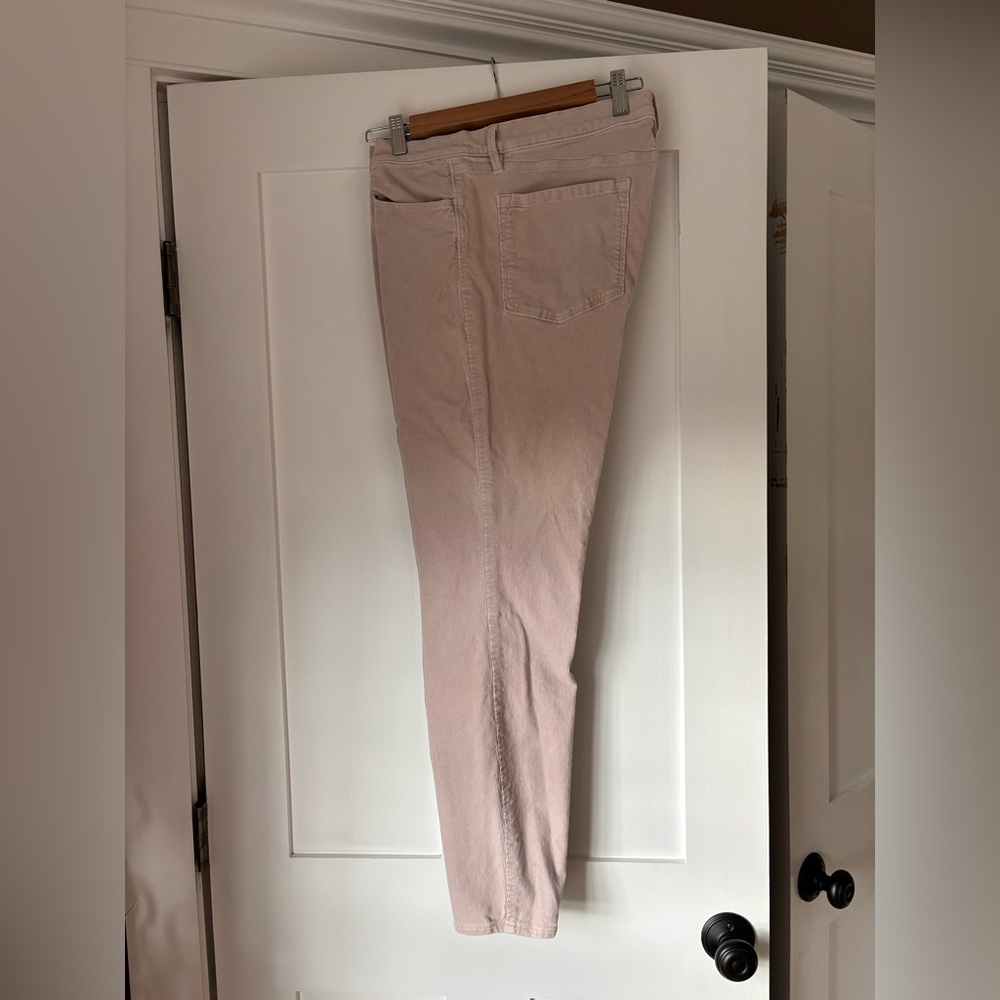Loft baby wale corduroy pants size 16/33